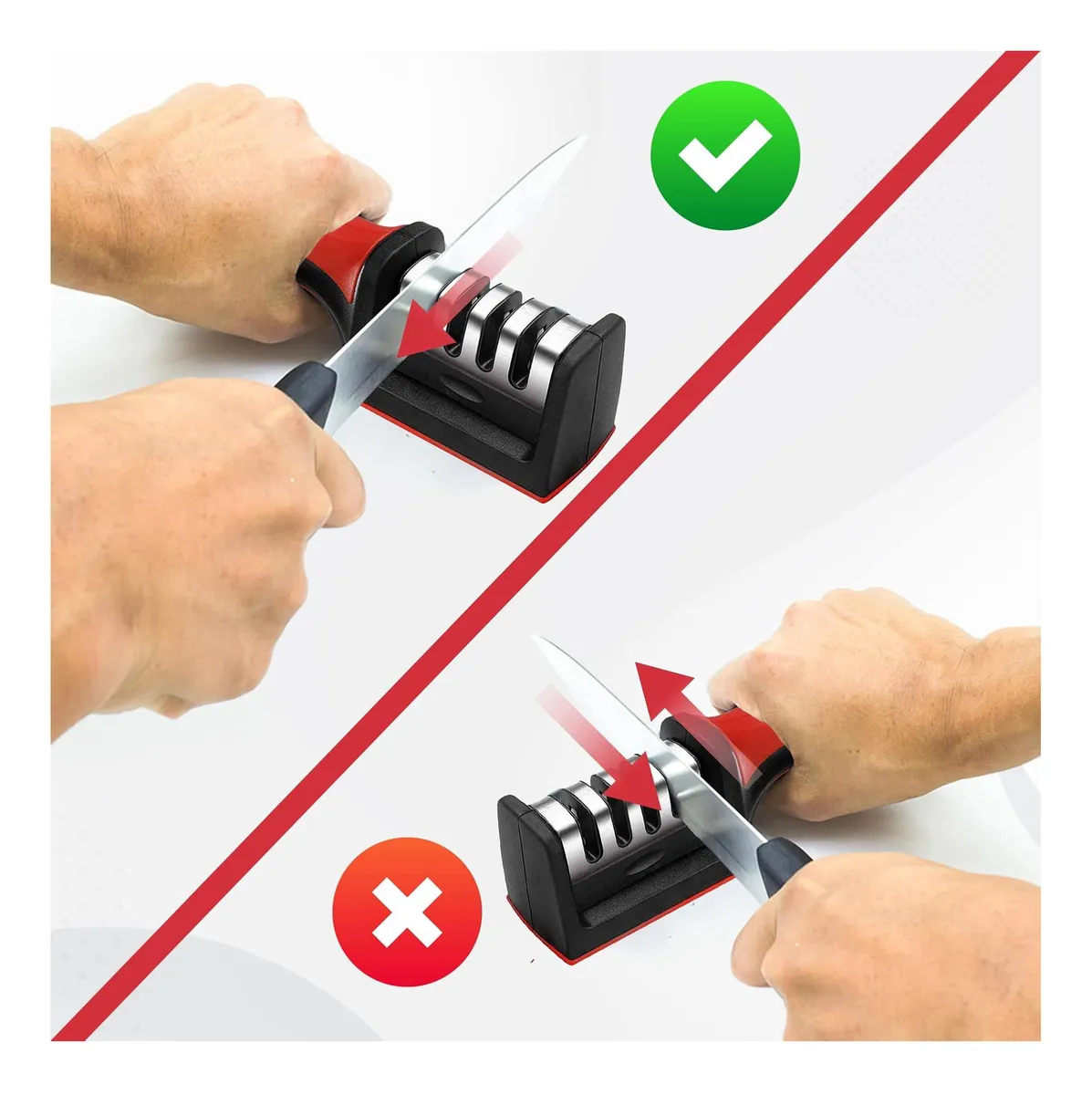 Afilador de Cuchillos 3 En 1 - Imagen 4