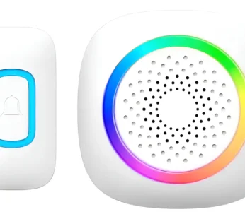 Timbre Inalambrico Wireless Doorbell Kit 60 Melo 300 Mts Led