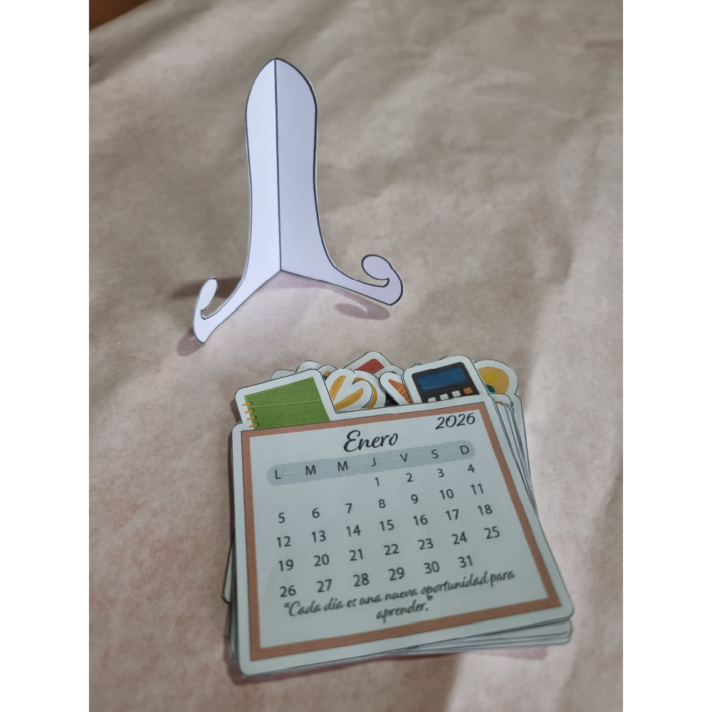 Calendarios Escolar de escritorio 2026 - Imagen 3