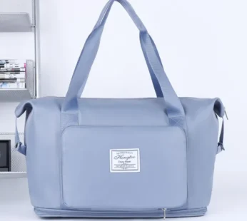 Bolso Extensible con Bolsillos Porta Notebook AZUL
