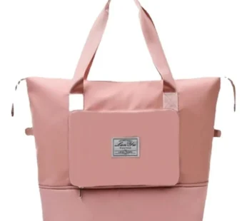 Bolso Extensible con Bolsillos Porta Notebook ROSA