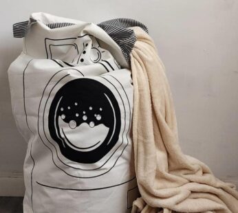 CANASTE DE TELA PARA ROPA