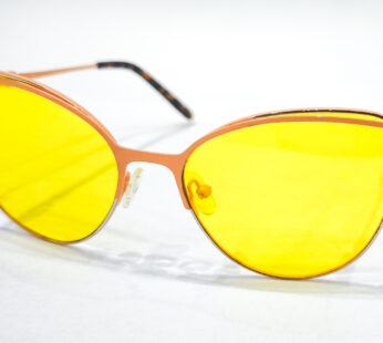 Lentes con cristal amarillo para descanso
